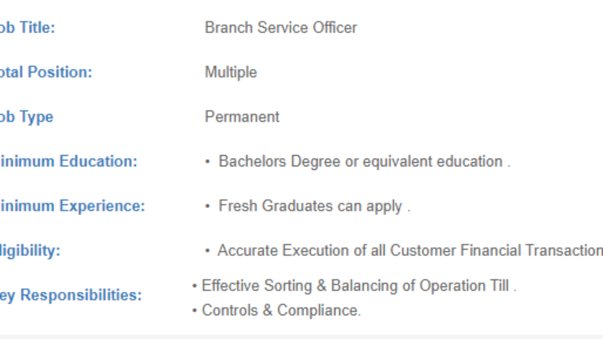 United Bank Limited Ubl Jobs 2020 For Fresh Graduates Master
