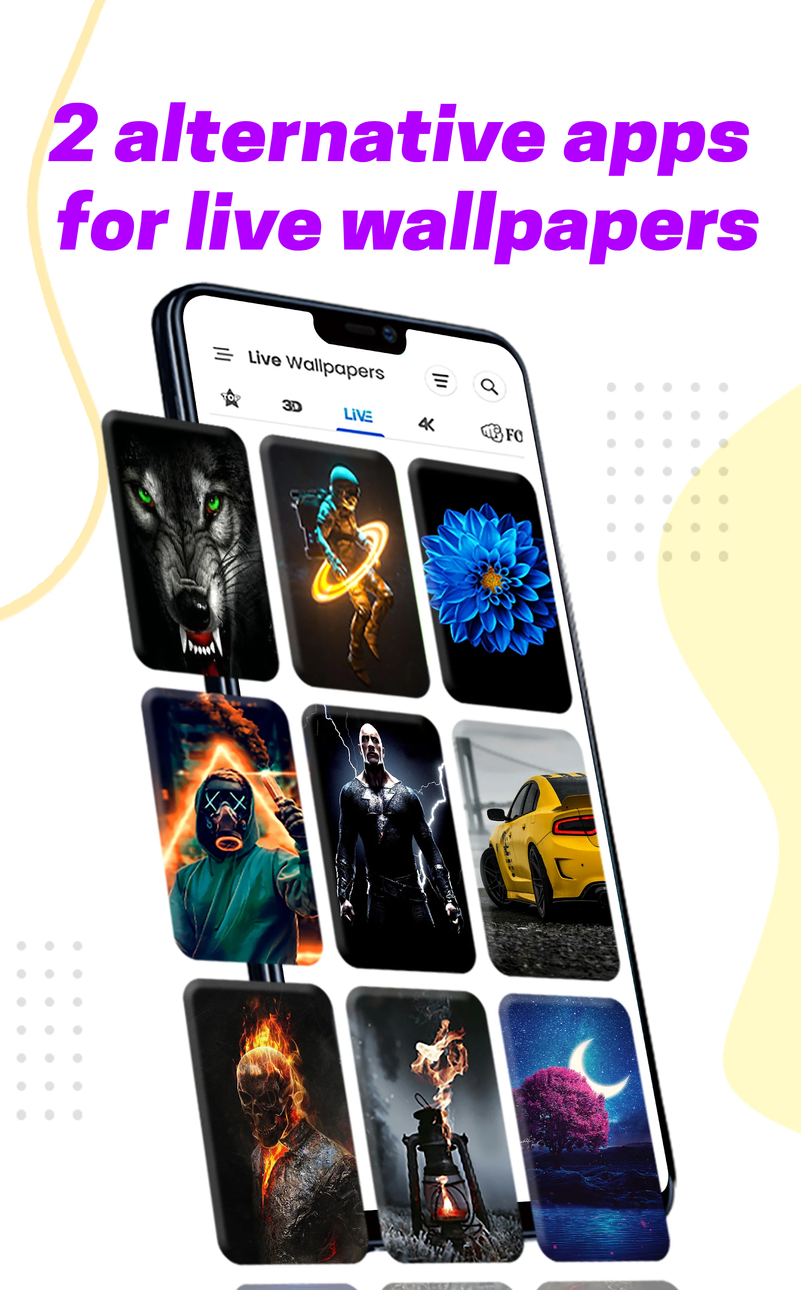2 alternative apps for live wallpapers
