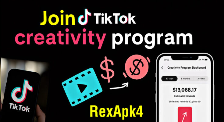 TikTok Monetization Program 2025 Thumbnail Showing Dashboard and Creator Earnings