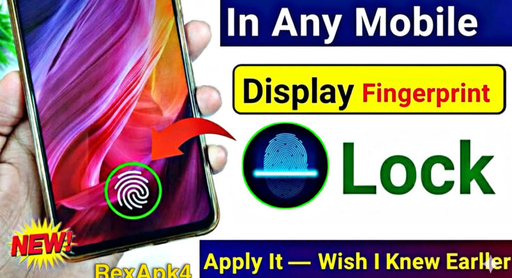 In-Display Fingerprint App – Stylish Fingerprint Animation for Android Lock Screen