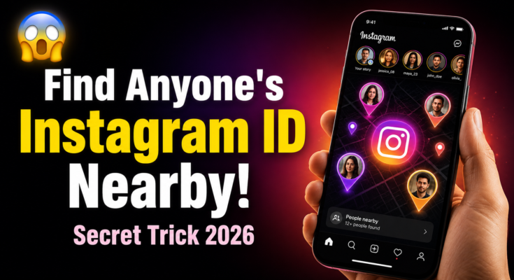 Find Anyone's Instagram ID Nearby Secret Trick 2026 Guide