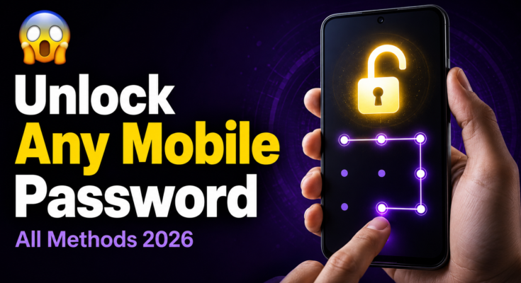 Unlock Any Mobile Password All Methods 2026 Android Pattern Lock Guide